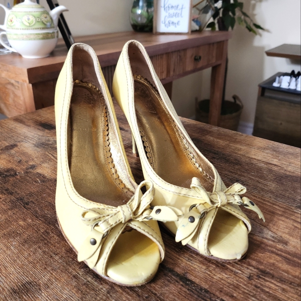 Jcrew Peep toe shoes